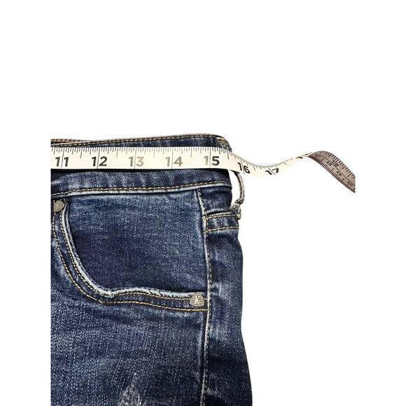 Kut From The Kloth Bermuda Denim Shorts Size 6 Style KS0407MB7 - Picture 7 of 9